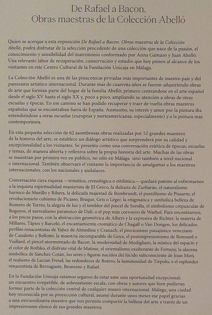 Málaga y Roma. Escapada cultural. - Blogs de Europa Sur - Málaga: De Rafael a Bacon y vuelo a Roma. (18)