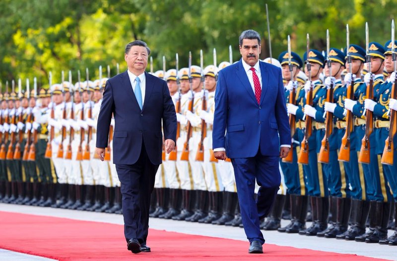 Maduro y Xi Jinping