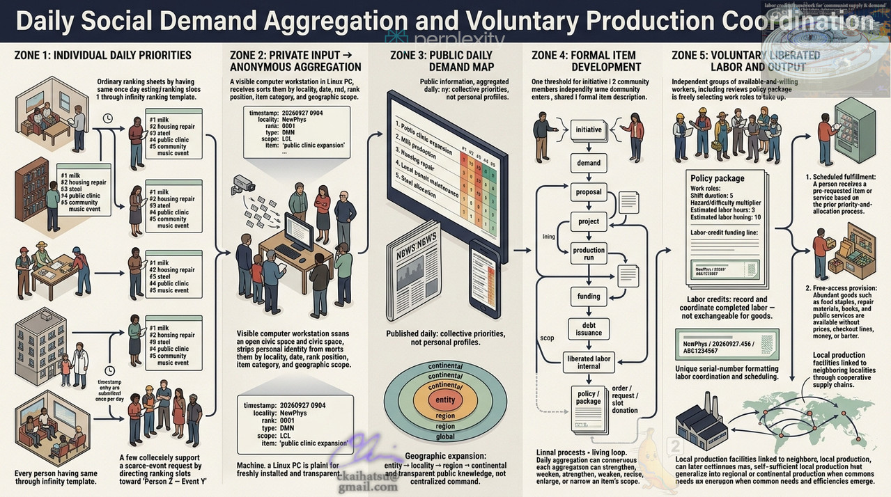 260927 Daily Social Demand Aggregation and Voluntary Production Coordination labor credits framewor
