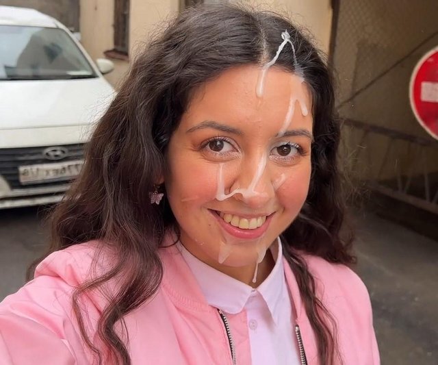 Fucked And Went To College With Cum On Her Face - Cumwalk 28