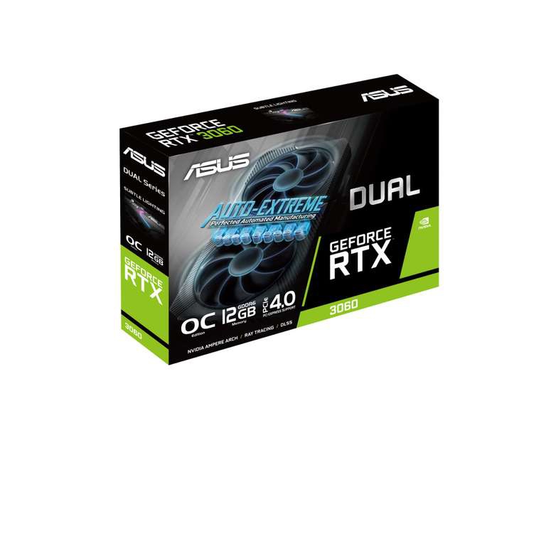 CyberPuerta: ASUS NVIDIA Dual GeForce RTX 3060 12GB GDDR6, PCI Express 4.0 
