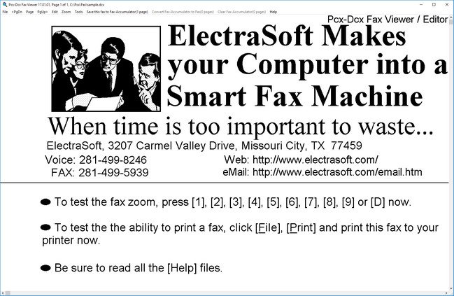 ElectraSoft Pcx-Dcx Fax Viewer 20.12.21