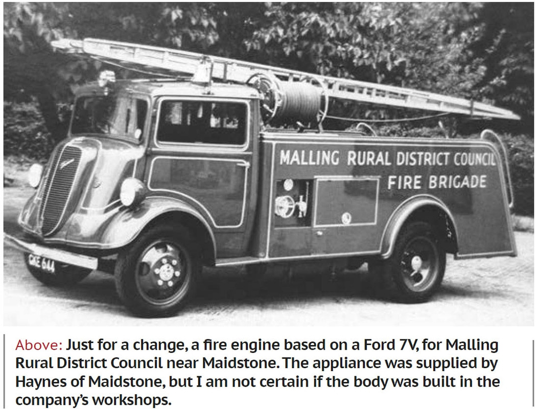 Ford(son) 7V fire engine