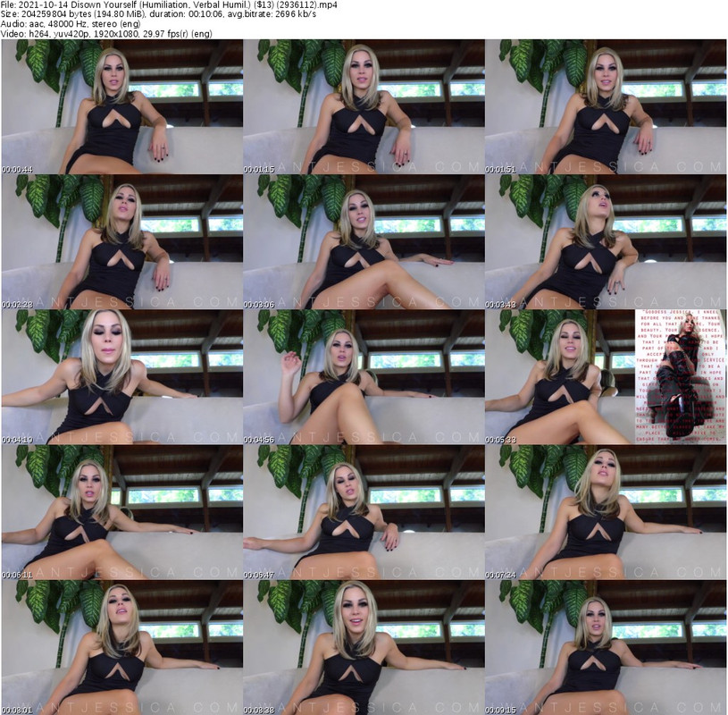 2021-10-14 Disown Yourself (Humiliation, Verbal Humil.) ($13) (2936112)_s