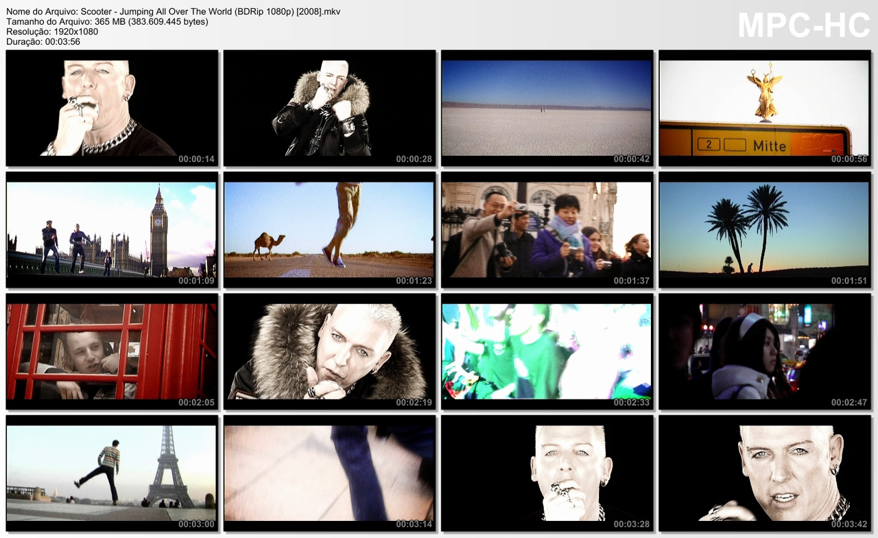 Scooter - Jumping All Over The World (BDRip 1080p) [2008]