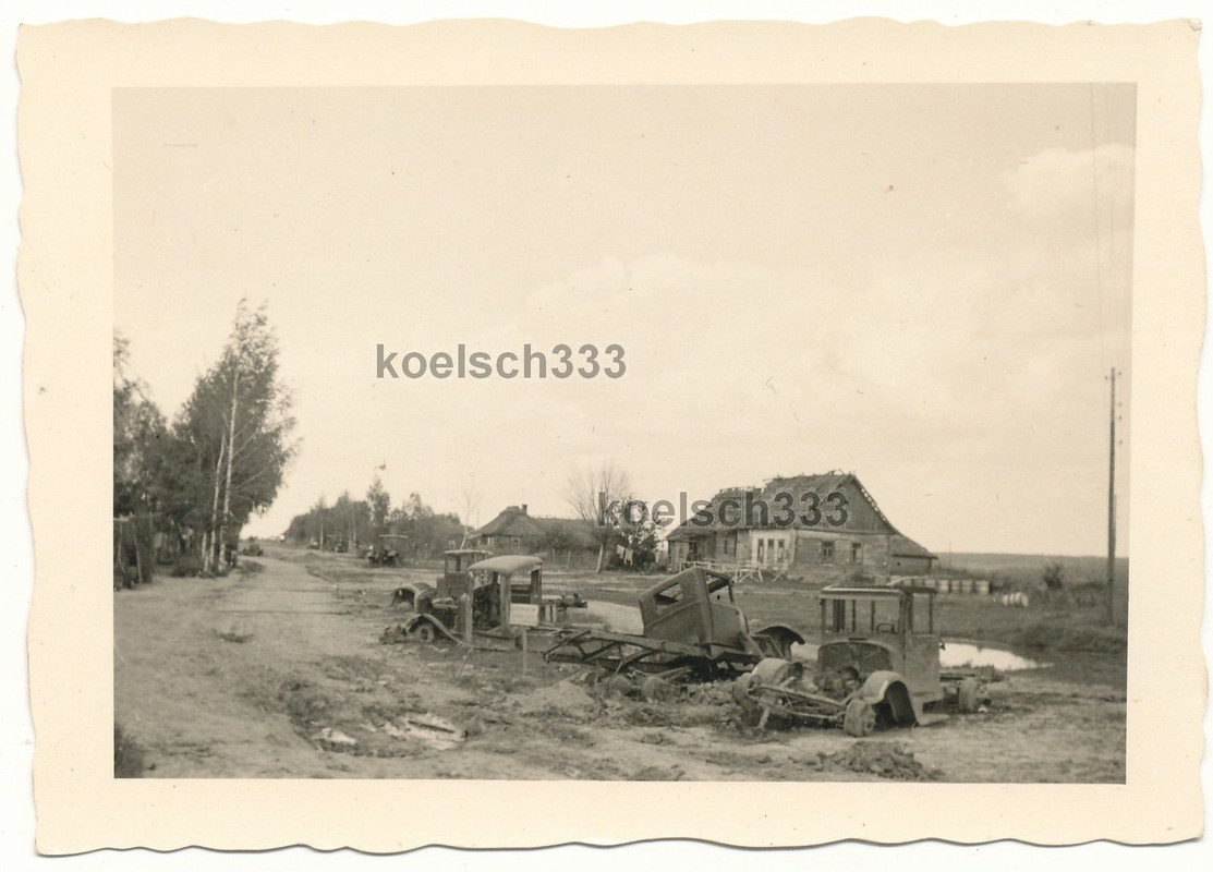 Foto Novo Komjagiew Bauernhäuser russische PKW W