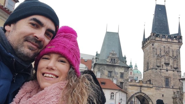 Casa Danzante, Reloj en movimiento y Castillo de Praga - Viena - Bratislava - Praga, Navidad 2024 (62)