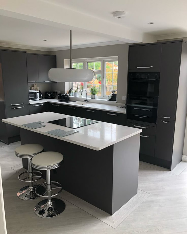 Modern kitchen with appliances at All Things Abby Ltd