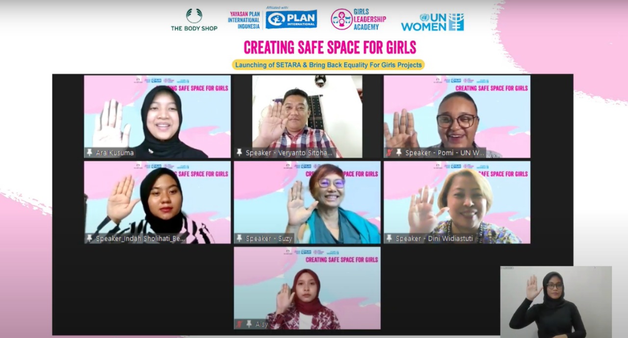 19 Maret 2021 - Launching Bring Back Equality for Girls bersama Plan Indonesia