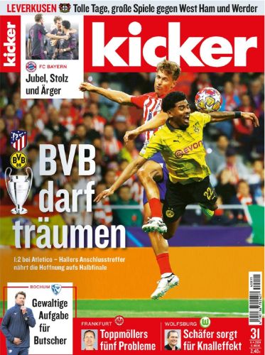 Cover: Kicker Sportmagazin 11  April 2024