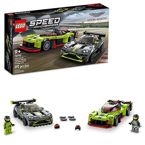 Amazon: Lego Aston Martin Valkyrie AMR Pro y Aston Martin Vantage GT3 
