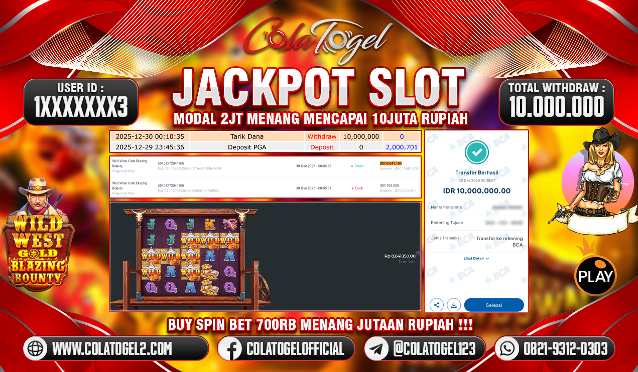 JACKPOT SLOT GACOR!!