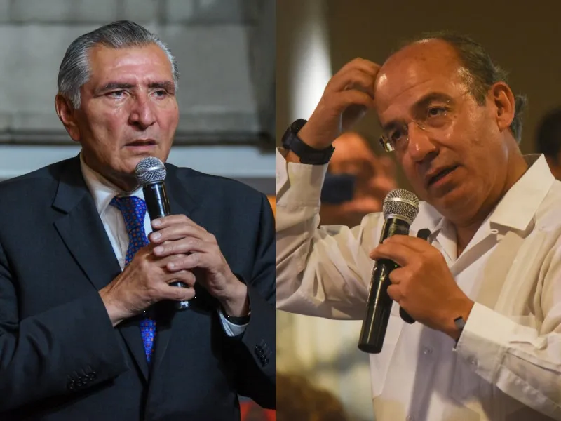 Adán Augusto López reafirma que hay una denuncia contra Felipe Calderón