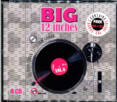VA - Big 12 Inches Vol. 6: 50 Explosive 12" Club Mixes [6CD BoxSet] (1994) MP3