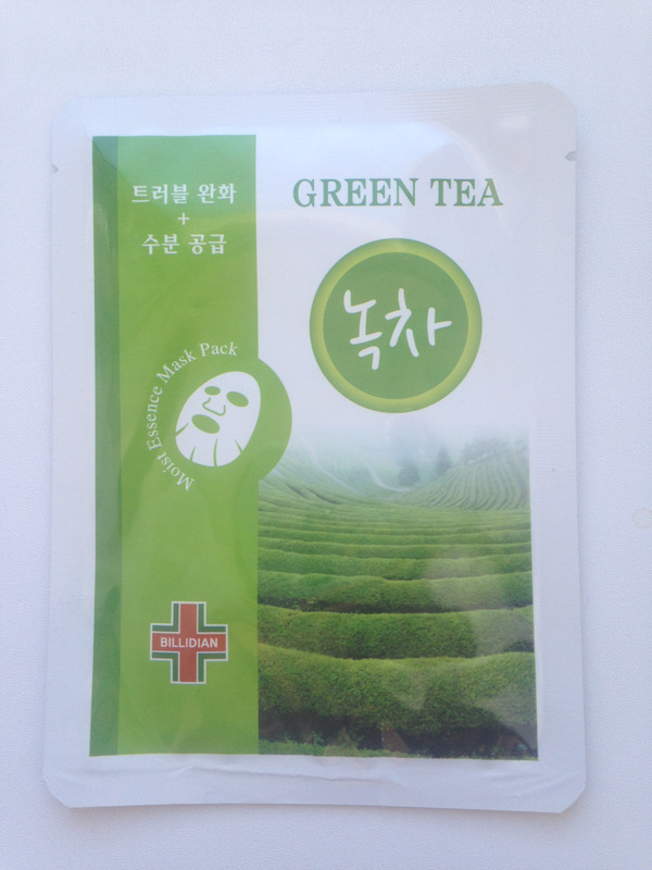 Маска для лица Billidian Green Tea