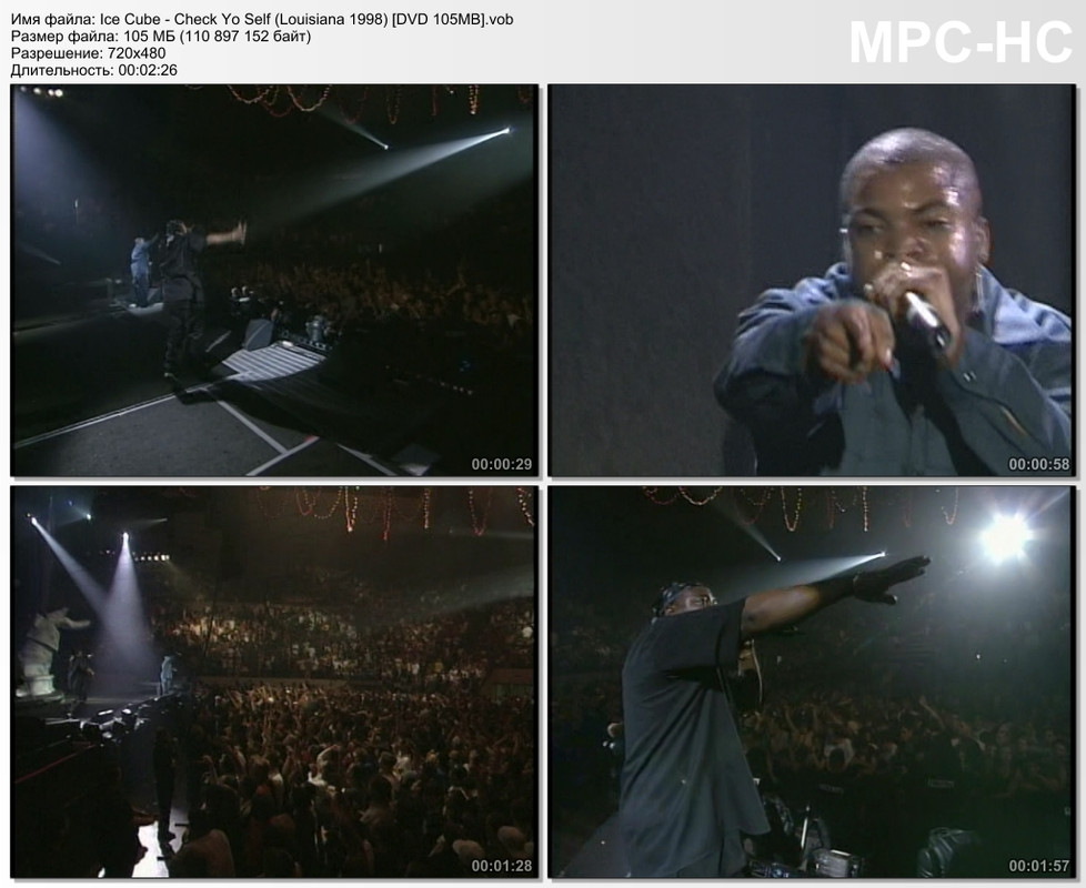 Ice Cube - Check Yo Self (Louisiana 1998) [DVD 105MB]