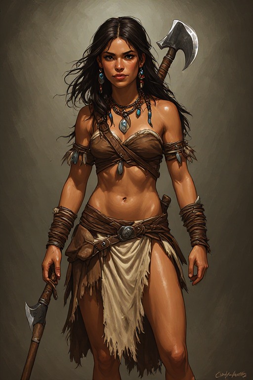 naked-polynesian-girl-warrior-(27)