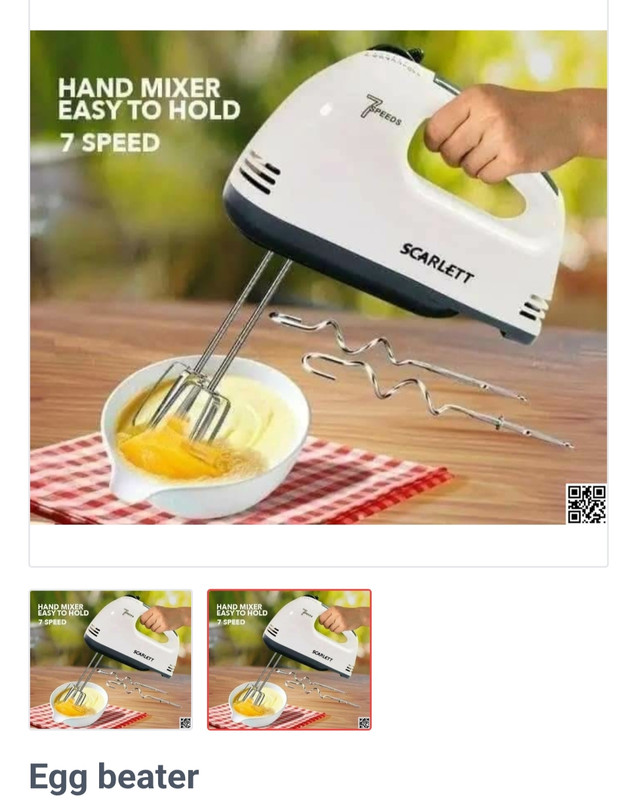 Egg beater