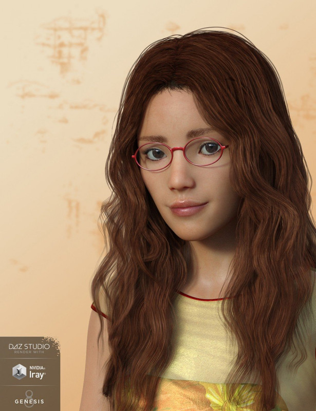 AQ Jenna for Genesis 3 and 8 Female AQ Jenna for Genesis 3 and 8 Female