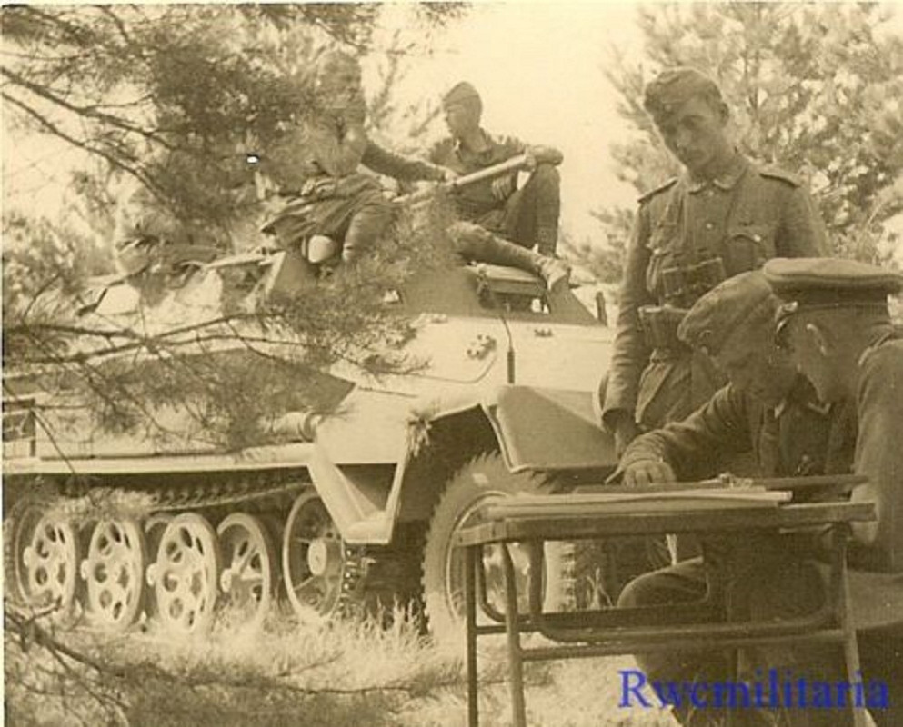 German SdKfz.251-10 3.7cm Gun Armed Schützenpanz