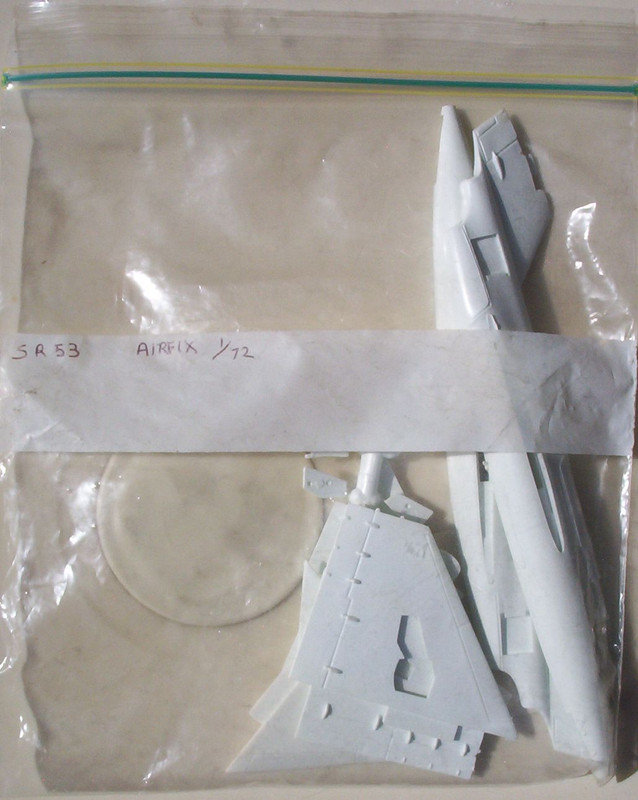 Airfix 72 Saunders-Roe S.R.53 (Incomplete)