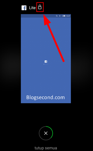 Mengunci Suatu Aplikasi di Recent Apps