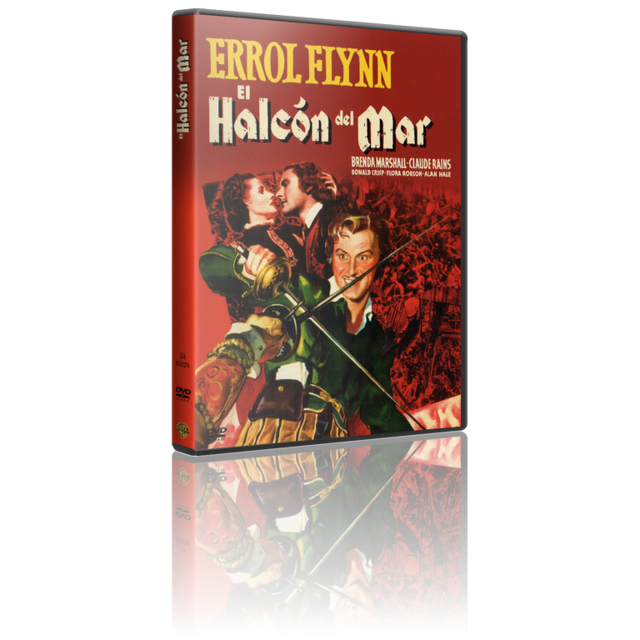 Portada - El Halcón del Mar [DVD9Full] [PAL] [Cast/Ing/Ale] [Sub:Varios] [1940] [Aventuras]