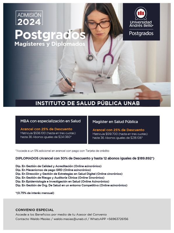 Postgrados 2024 Universidad Andrés Bello