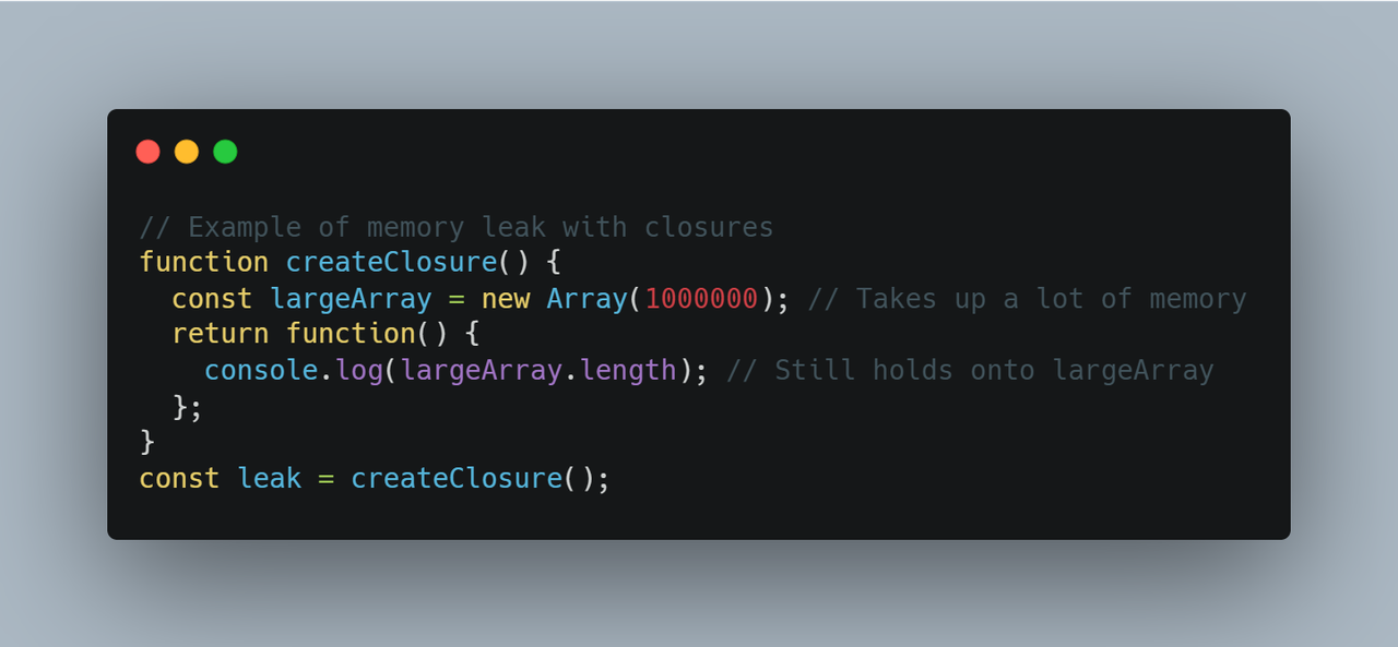 Prevent Memory Losses and Enhance Trash Collection