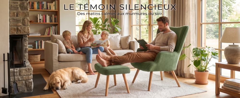 Modern Scandinavian Style Armchair