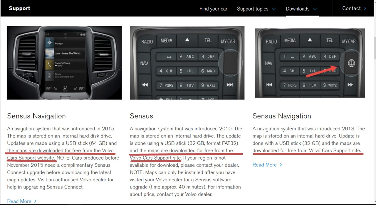 VOLVO SENSUS IAM 2.1 EUROPE 2020 MAPS - MHH AUTO - Page 1