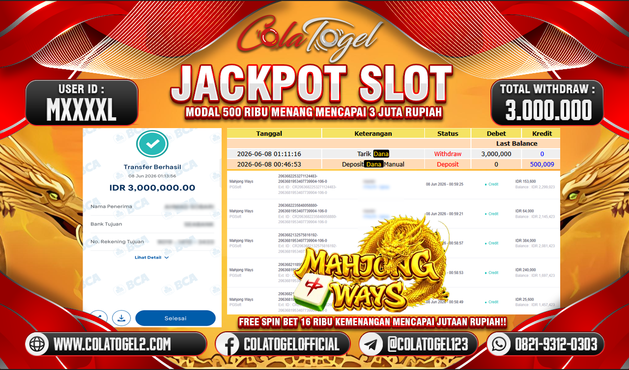 JACKPOT SLOT GACOR!!