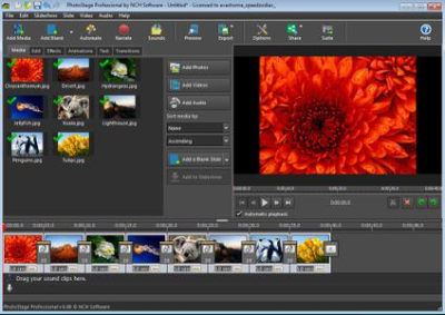 NCH PhotoStage Slideshow Producer Professional 6.12 Beta