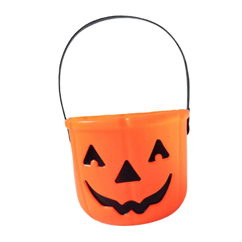 Halloween Pumpkin Trick or Treat Bucket