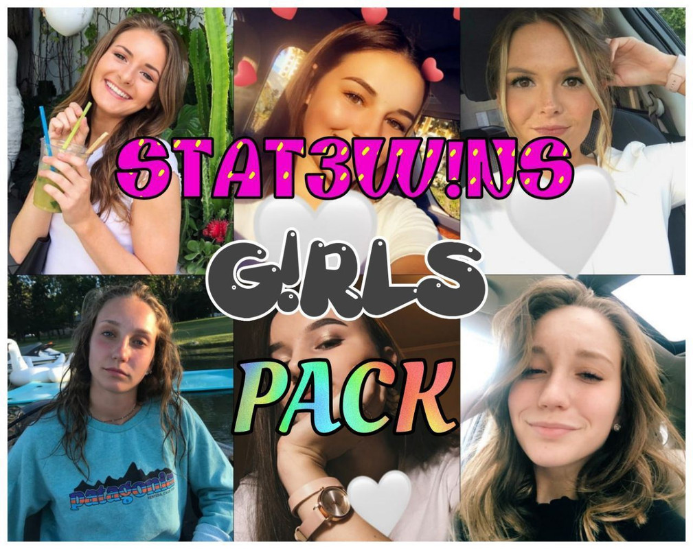 💦🥶STATEWINS GIRLS PACK - [STW•308]🥶💦