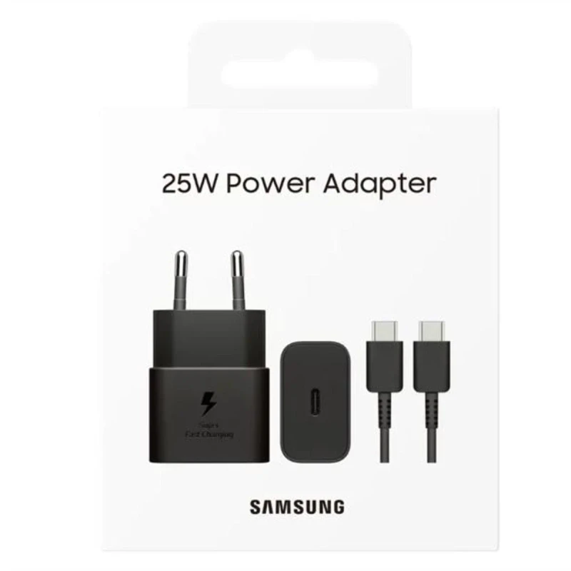 Chargeur Samsung 25W Origine Avec Câble Type-C à Type-C