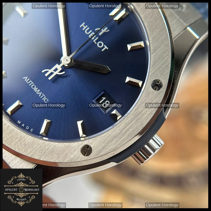 Hublot Classic Fusion 42mm Blue Titanium Ultra-Lightweight Automatic Watch