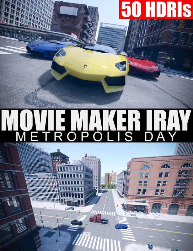 50 hdris movie maker iray metropolis day 00 main daz3d