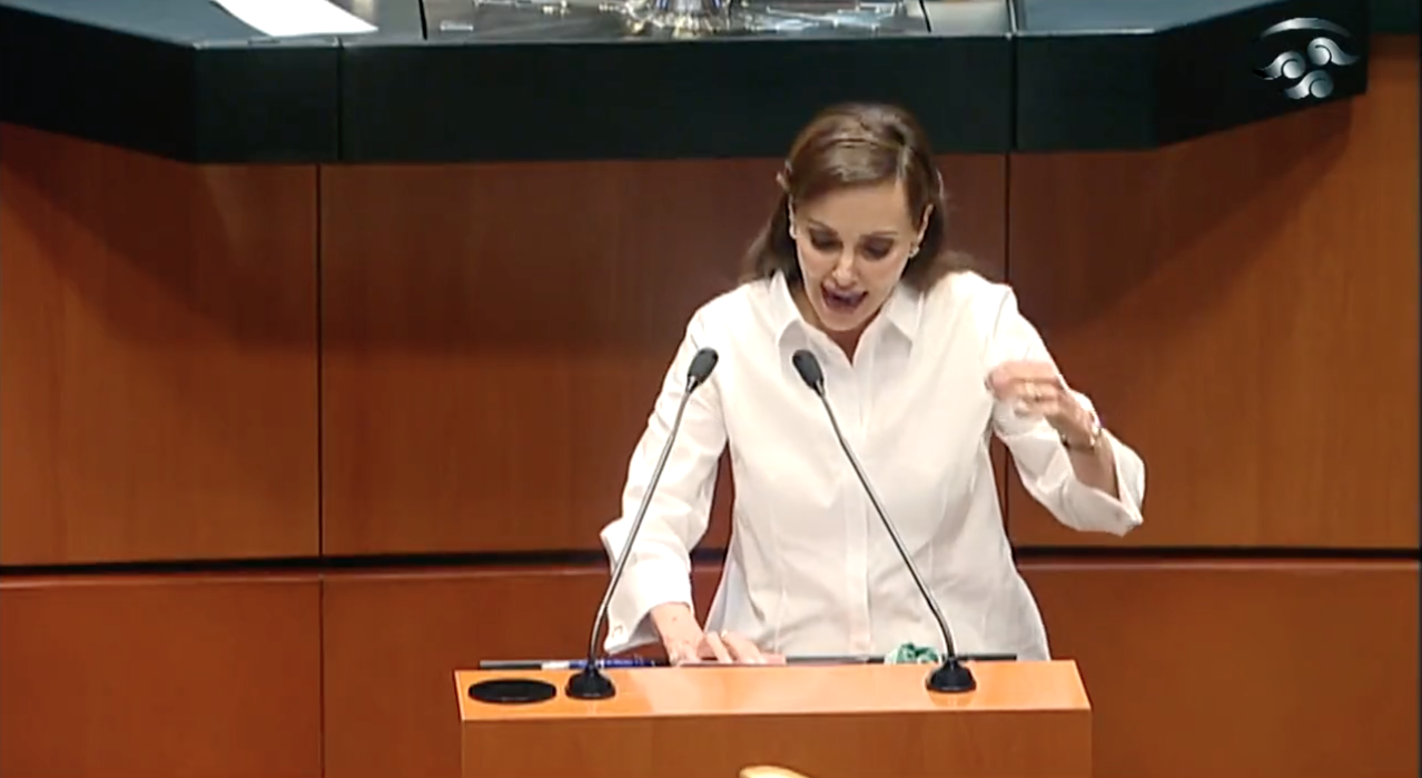 Lilly Téllez dice que quiere ver a AMLO en la cárcel