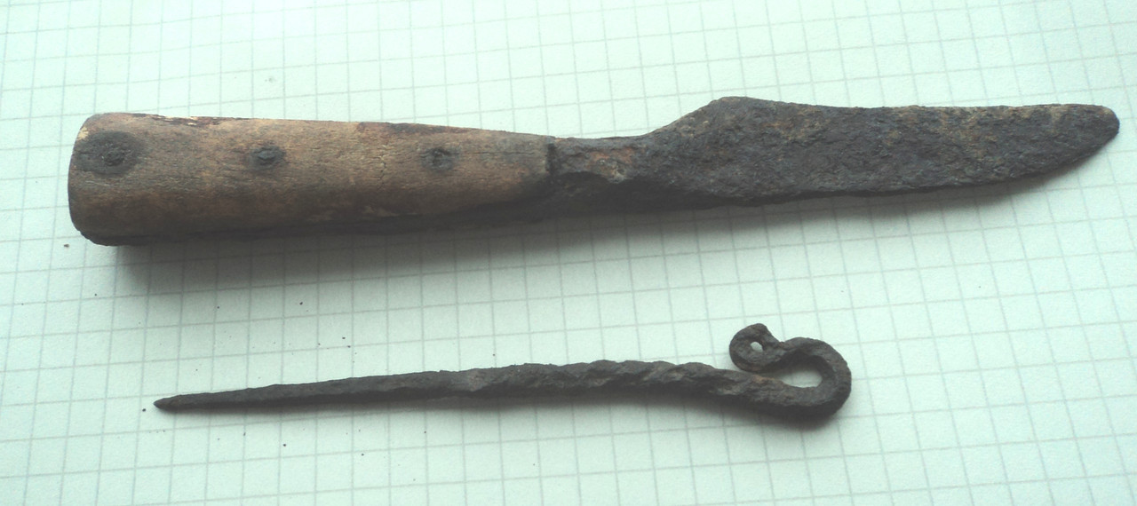 Reviewdetector -> Нож с костяной ручкой