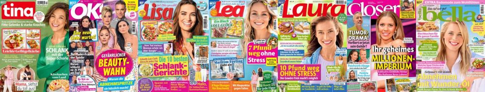 Cover: 7 mal Frauenmagazine No 24 vom 10  Juni 2026
