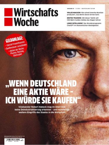 Cover: Wirtschaftswoche Magazin No 10 vom 03  März 2023