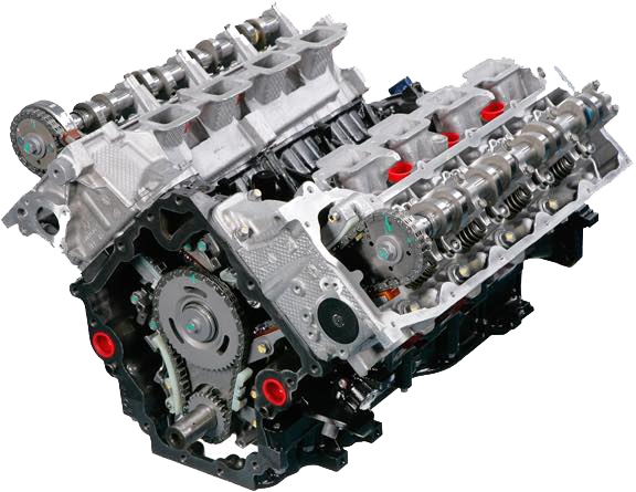 V8 engine