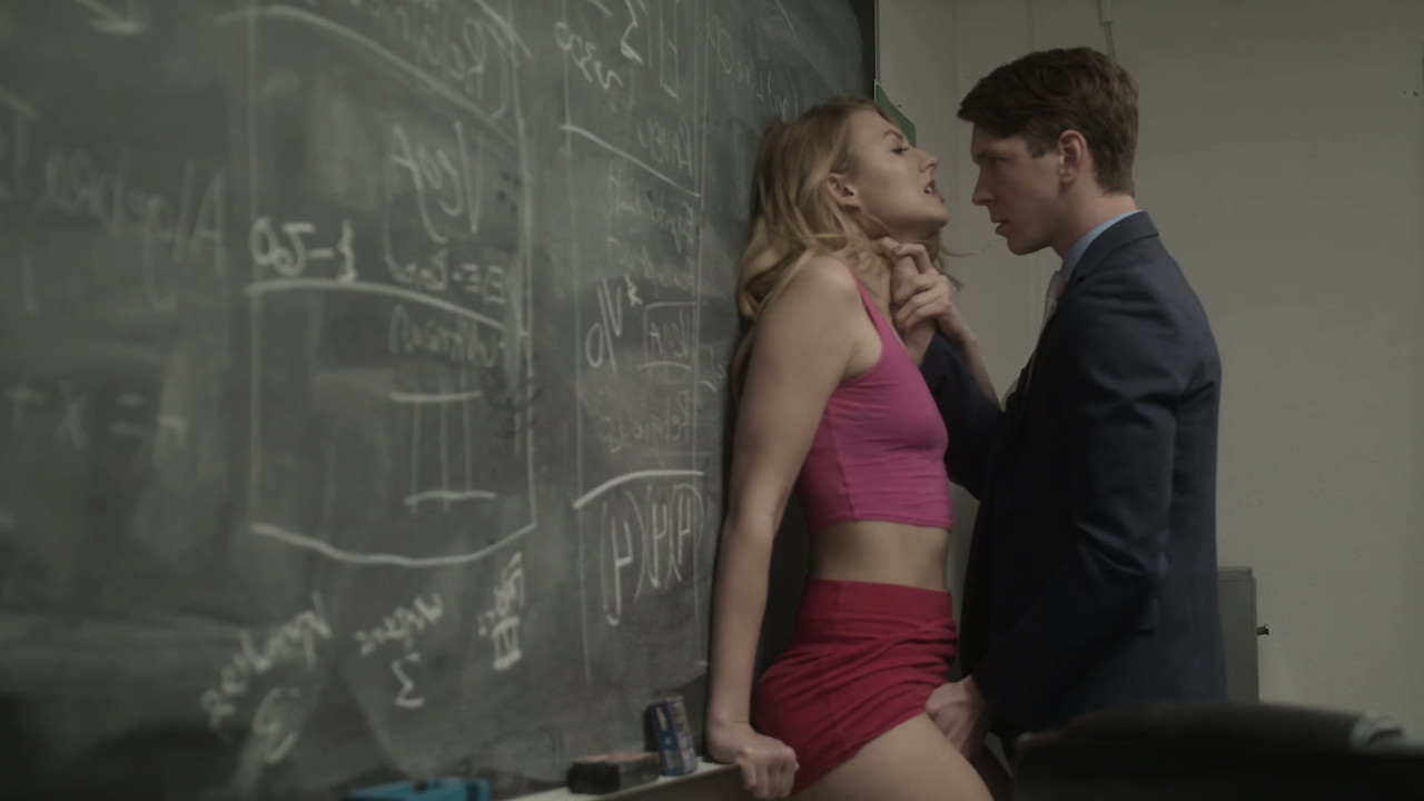 College Teacher Rough Sex With Horny Student