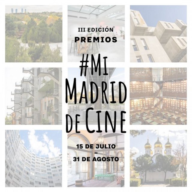 III EDICIÓN PREMIOS #MIMADRIDDECINE ORGANIZADOS POR CIUDAD DE MADRID FILM OFFICE Y EGEDA