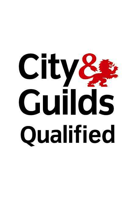 City & Guilds Qualified badge - Guardian Roofing certified professionals