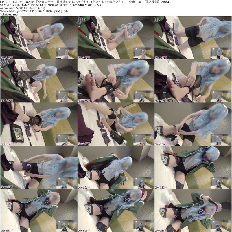 217 FC2PPV-1042805 司令官に色々（意味深）されちゃう！G11ちゃんをJD2回ちゃんで！-中出し編-【個人撮影】2_s