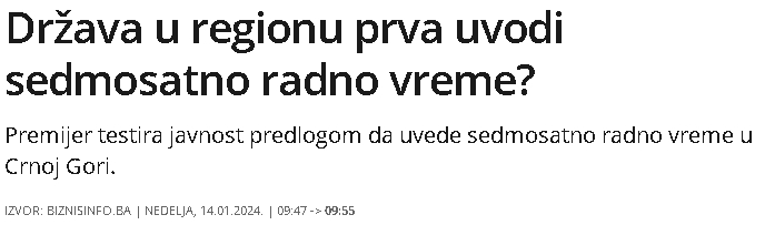 Crna Gora kao prva u regionu uvodi 7-satno radno vrijeme Screenshot-13899