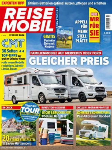 Reisemobil International Magazin Februar No 02 2024