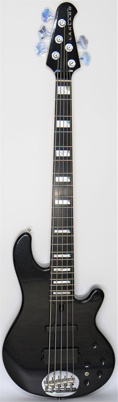 Baixo Lakland 55-02 Custom Black Sparkle Garantia de Fábrica 03